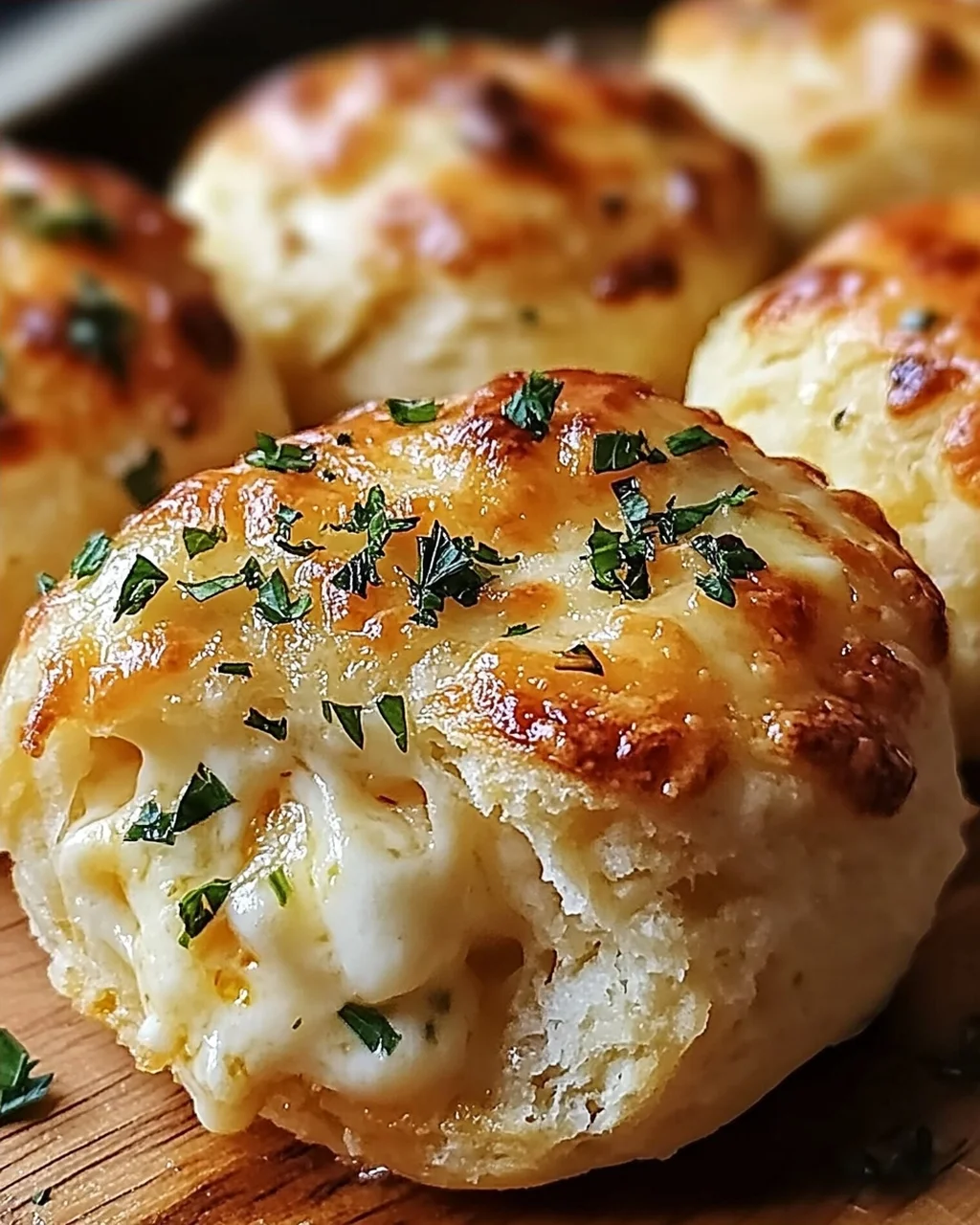 Butterknoblauch-Käsebomben für den perfekten Snack