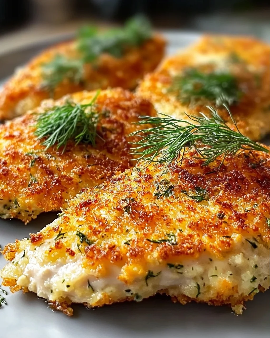 Dill Pickle Parmesan Hähnchen