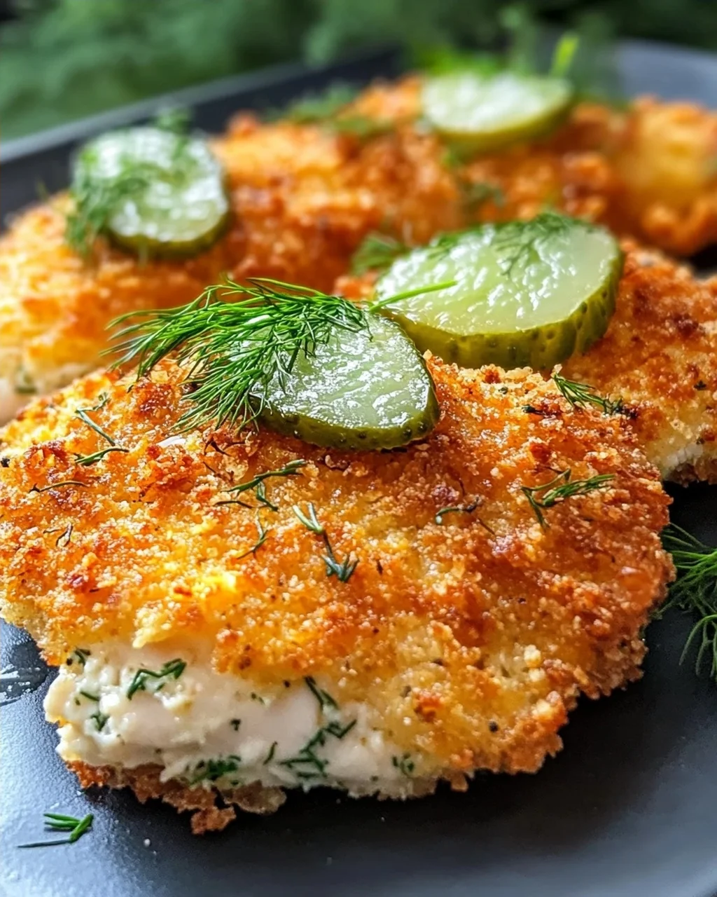 Dill Pickle Parmesan Hähnchen