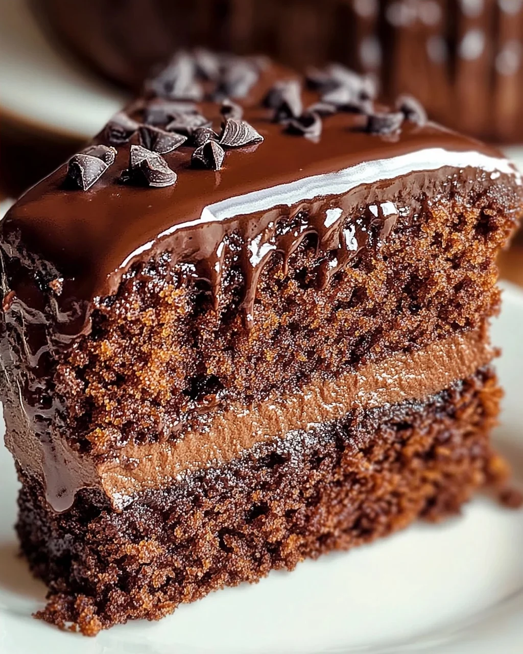 Gewürzkuchen mit Schokolade