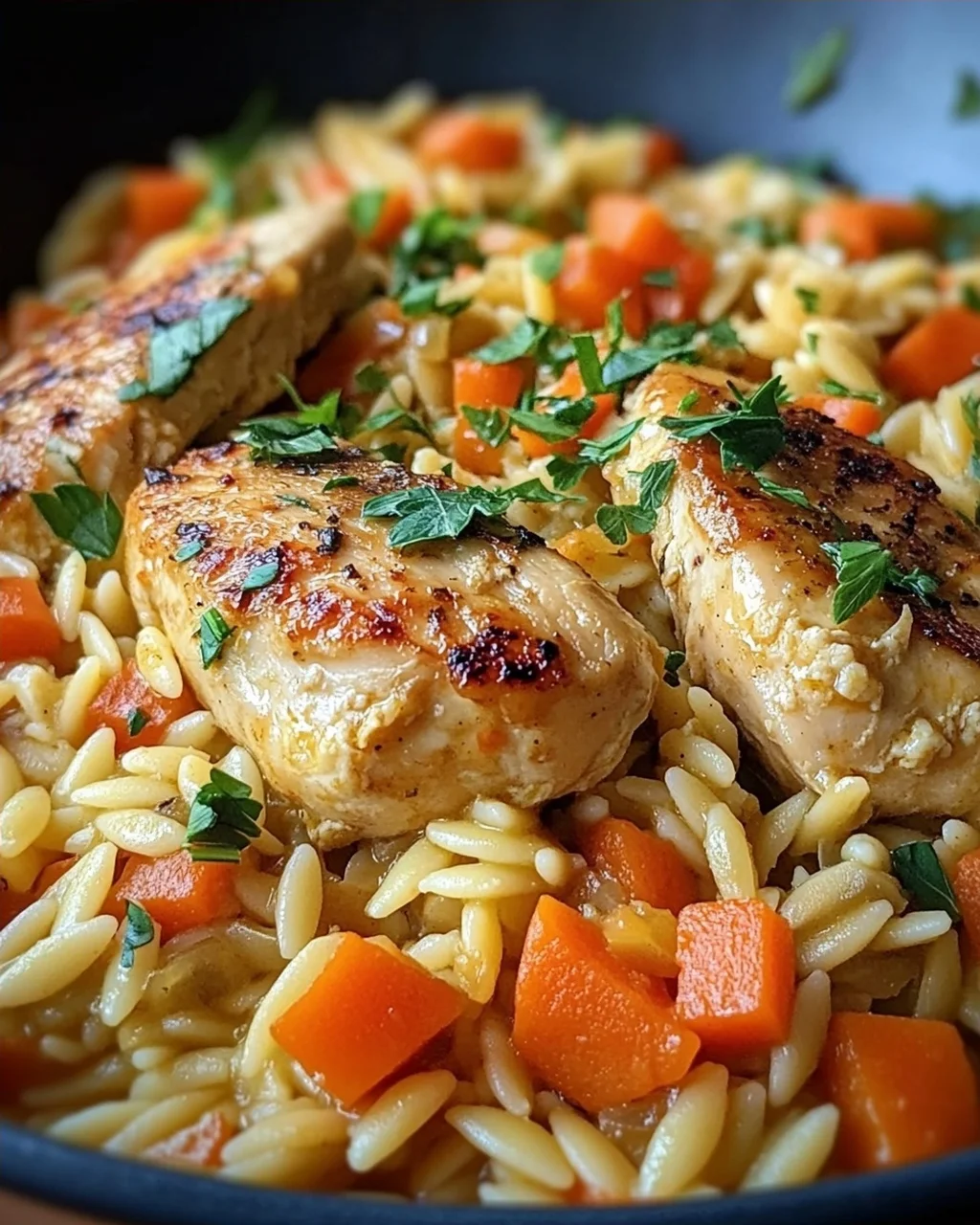 Onepot Orzo-Wikinger-Topf