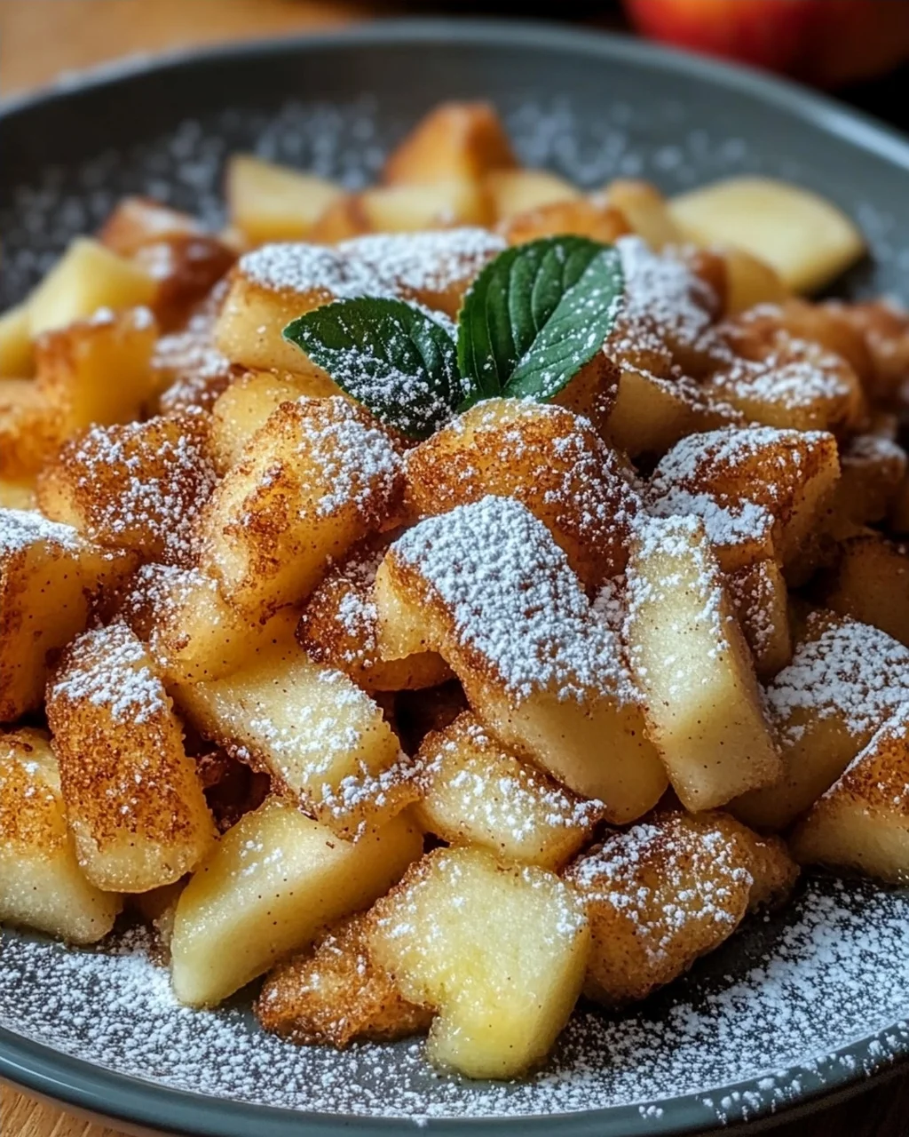 Rezept für Apfel Zimt Kaiserschmarrn