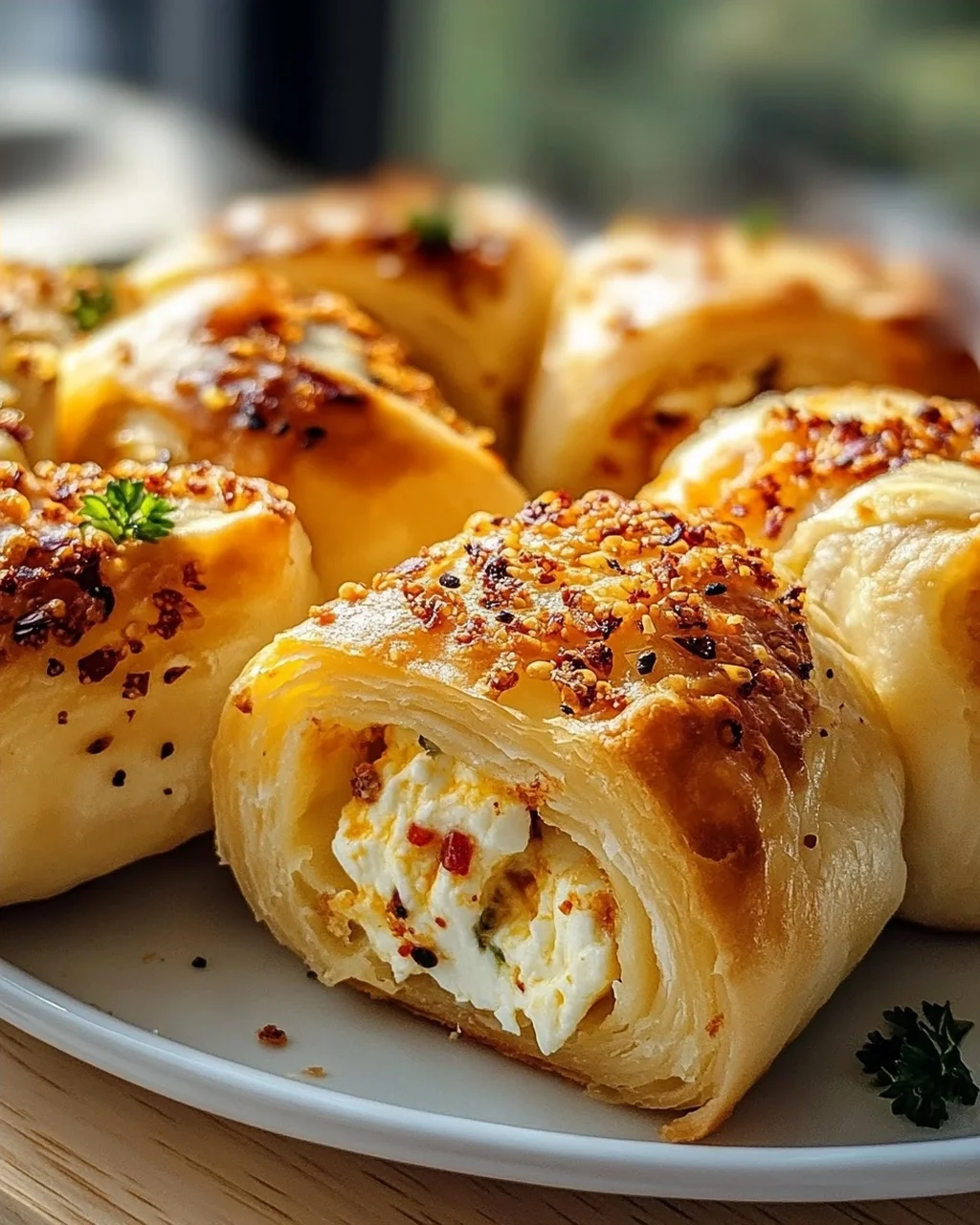 Spicy Feta Rolls: Quick & Easy Chili Flake Recipe
