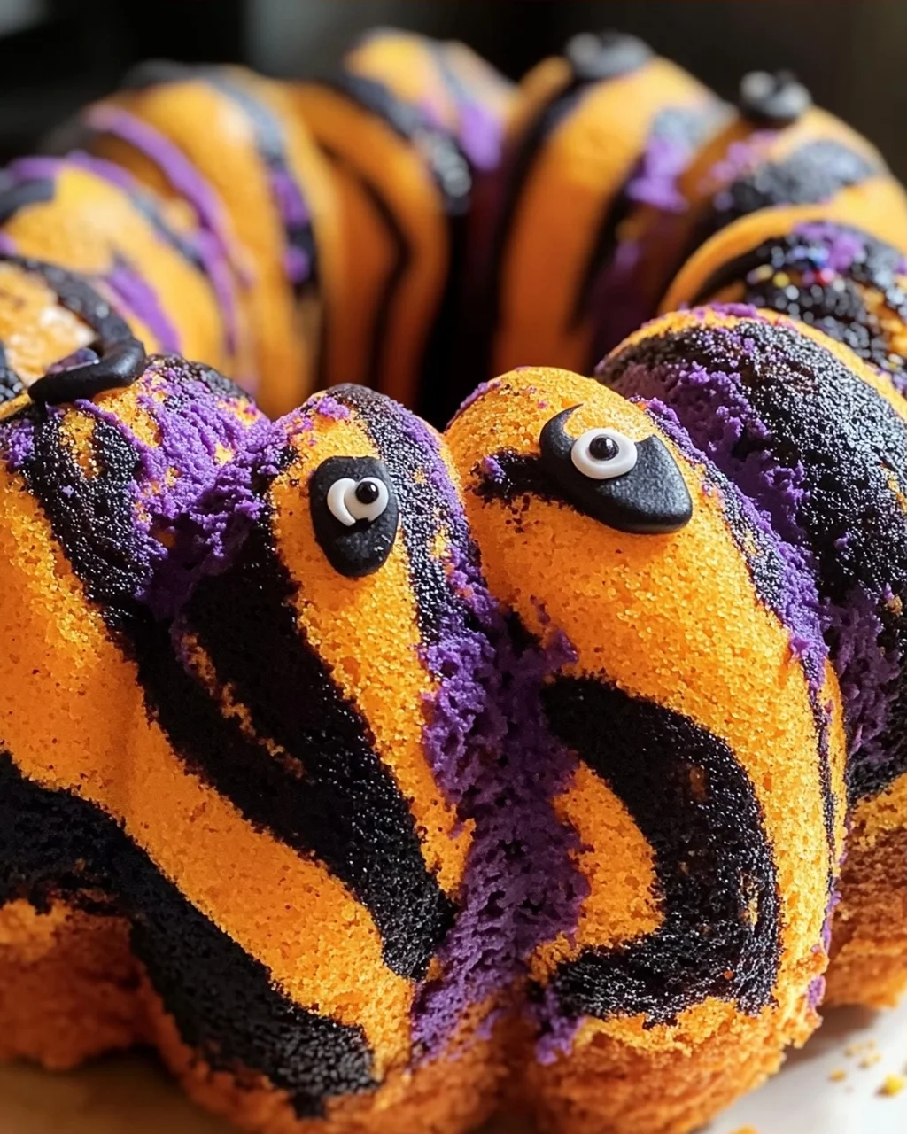 Spooky Swirl Halloween Bundt Cake – Dein Gruselkuchen!