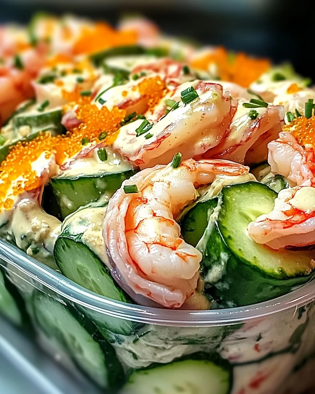 Sushi Gurkensalat – Erfrischend und cremig lecker