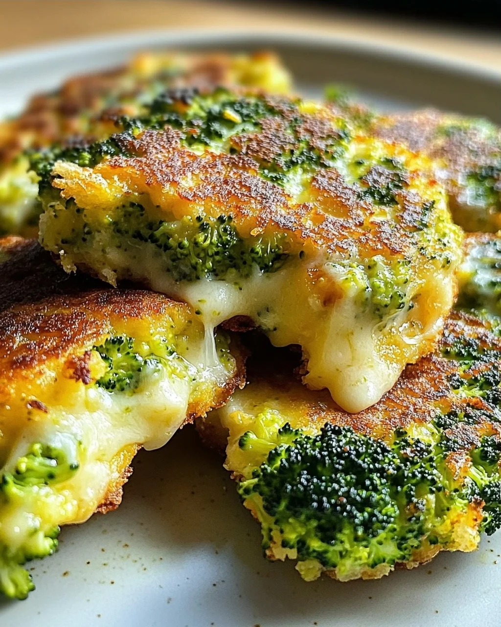 Brokkoli-Käse-Puffer