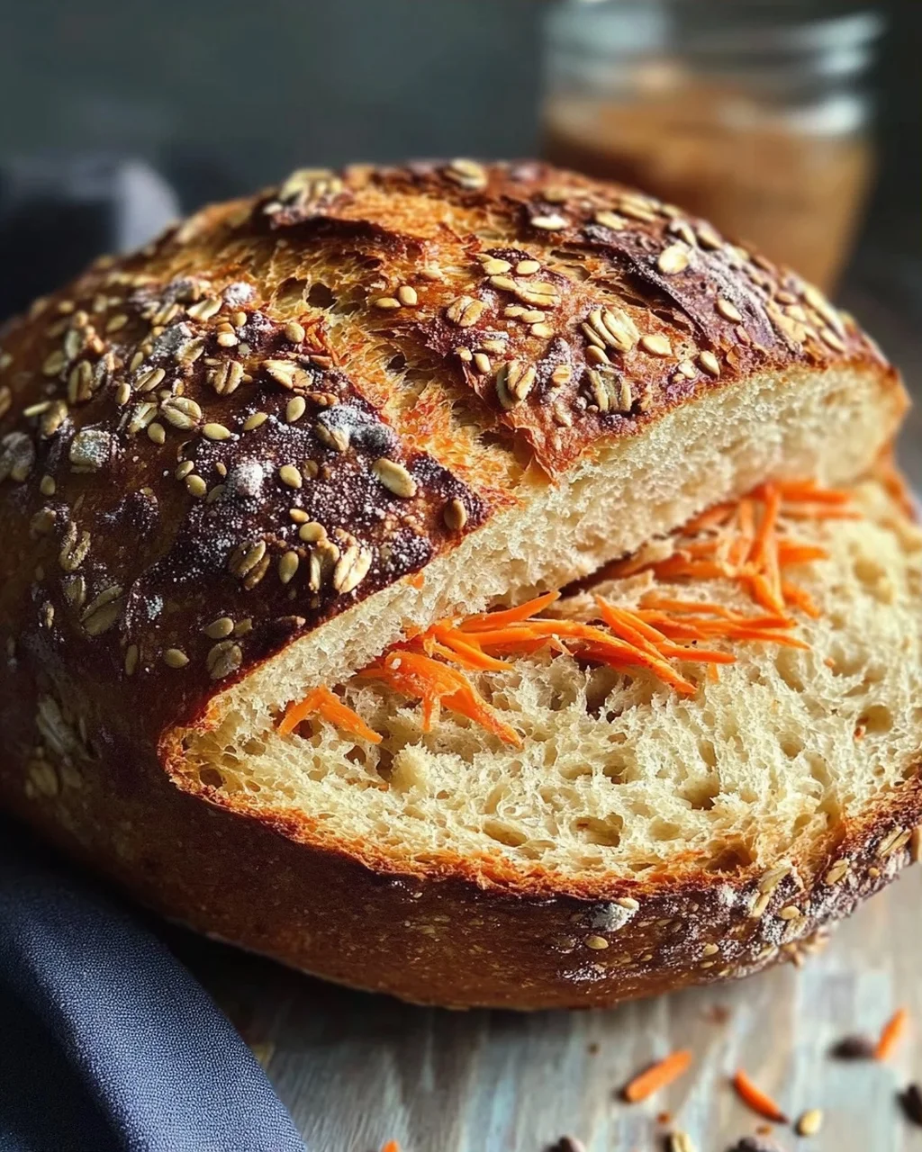 Dinkel Joghurt Brot mit Möhren - Rübli-Brot