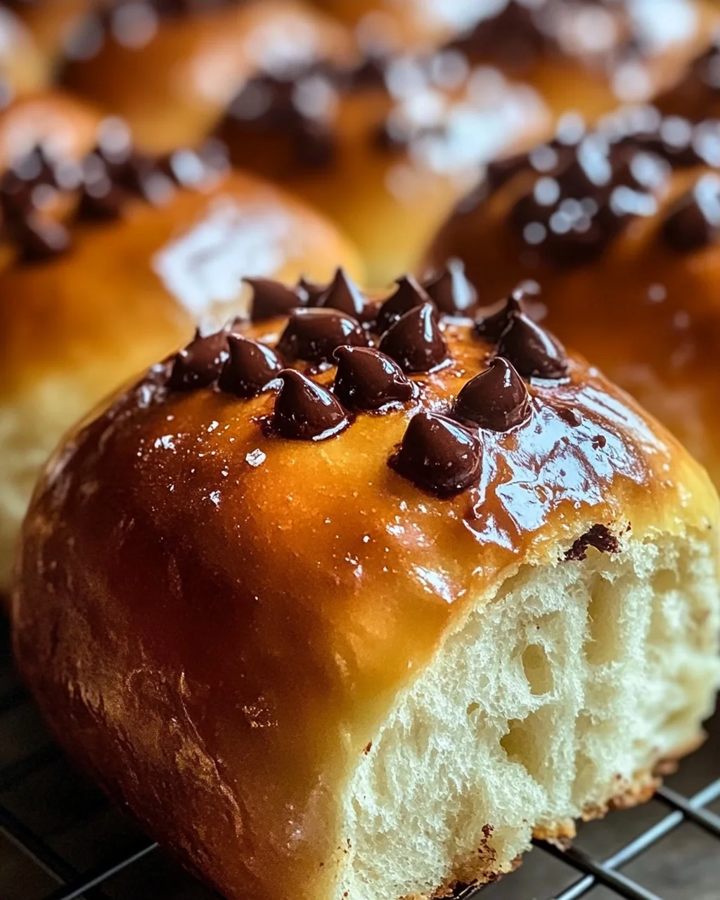 Fluffige Schokobrötchen