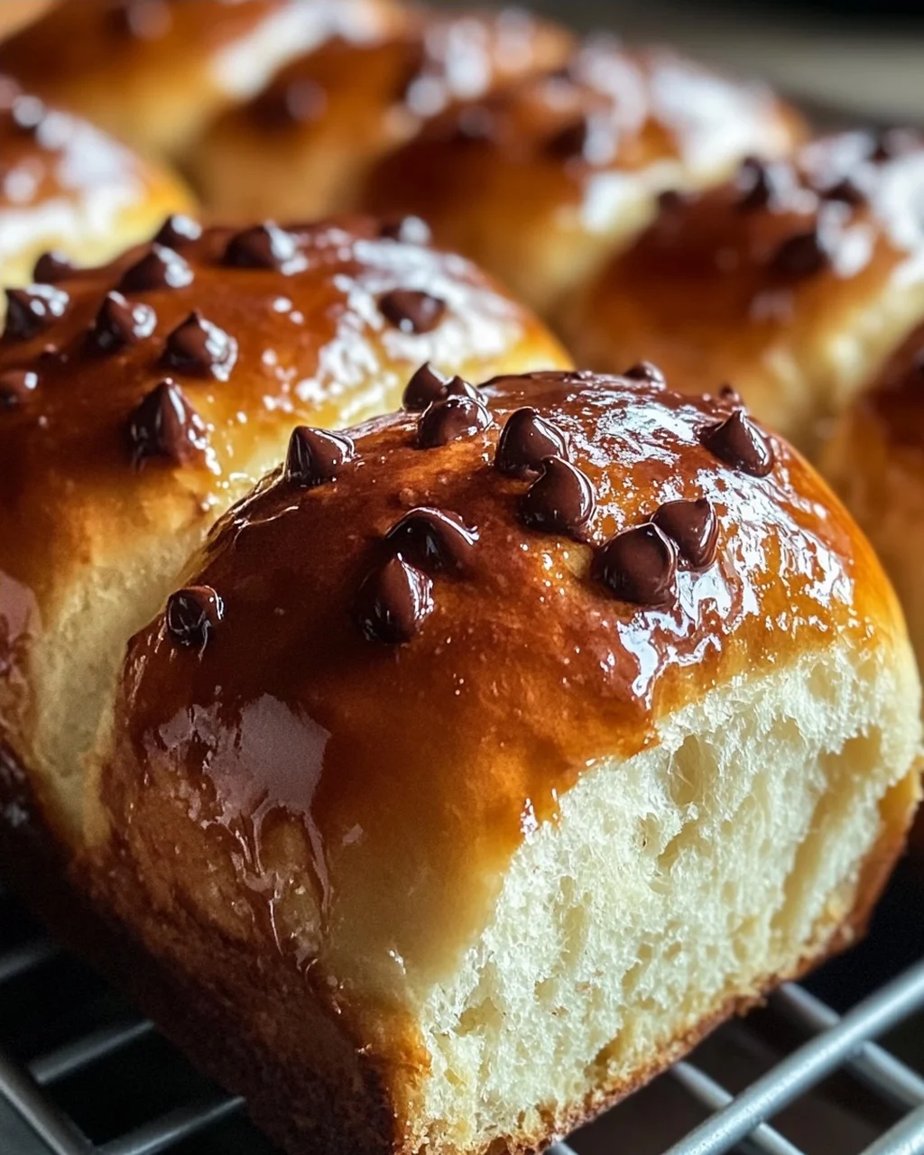 Fluffige Schokobrötchen