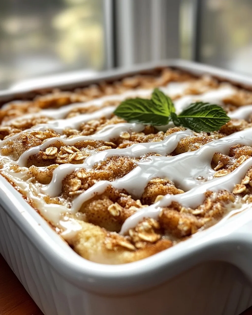 Gebackener Zimtschnecken Haferauflauf – Dein himmlisches Rezept