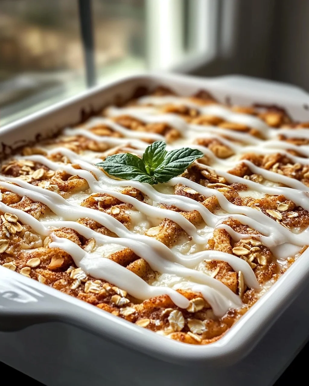 Gebackener Zimtschnecken Haferauflauf – Dein himmlisches Rezept