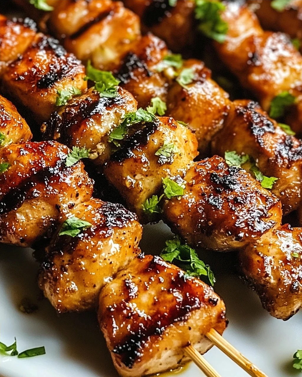 Gegrillte Thai Kokos-Hähnchenspieße: Exotisch lecker!