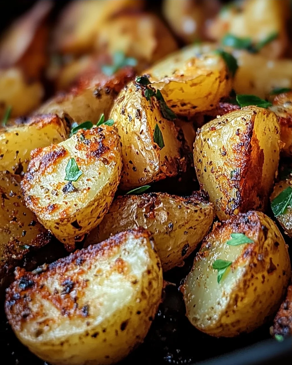 Kartoffeln aus der Heißluftfritteuse