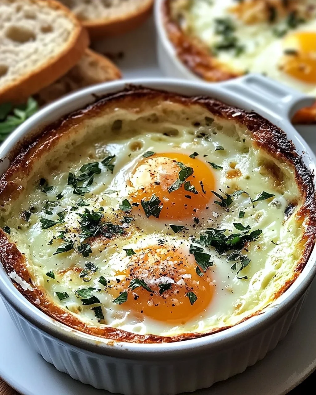 Kräutergebackene Eier für dein perfektes Frühstück