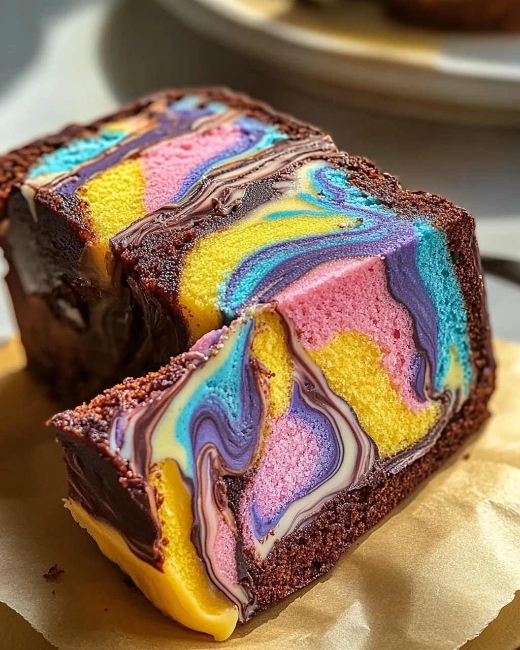 Kunterbunter Marmorkuchen: Leckeres Rezept für jeden Anlass