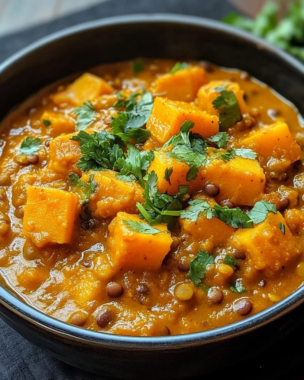 Kürbis Linsen Curry: Unglaublich einfach & ultimativ lecker!