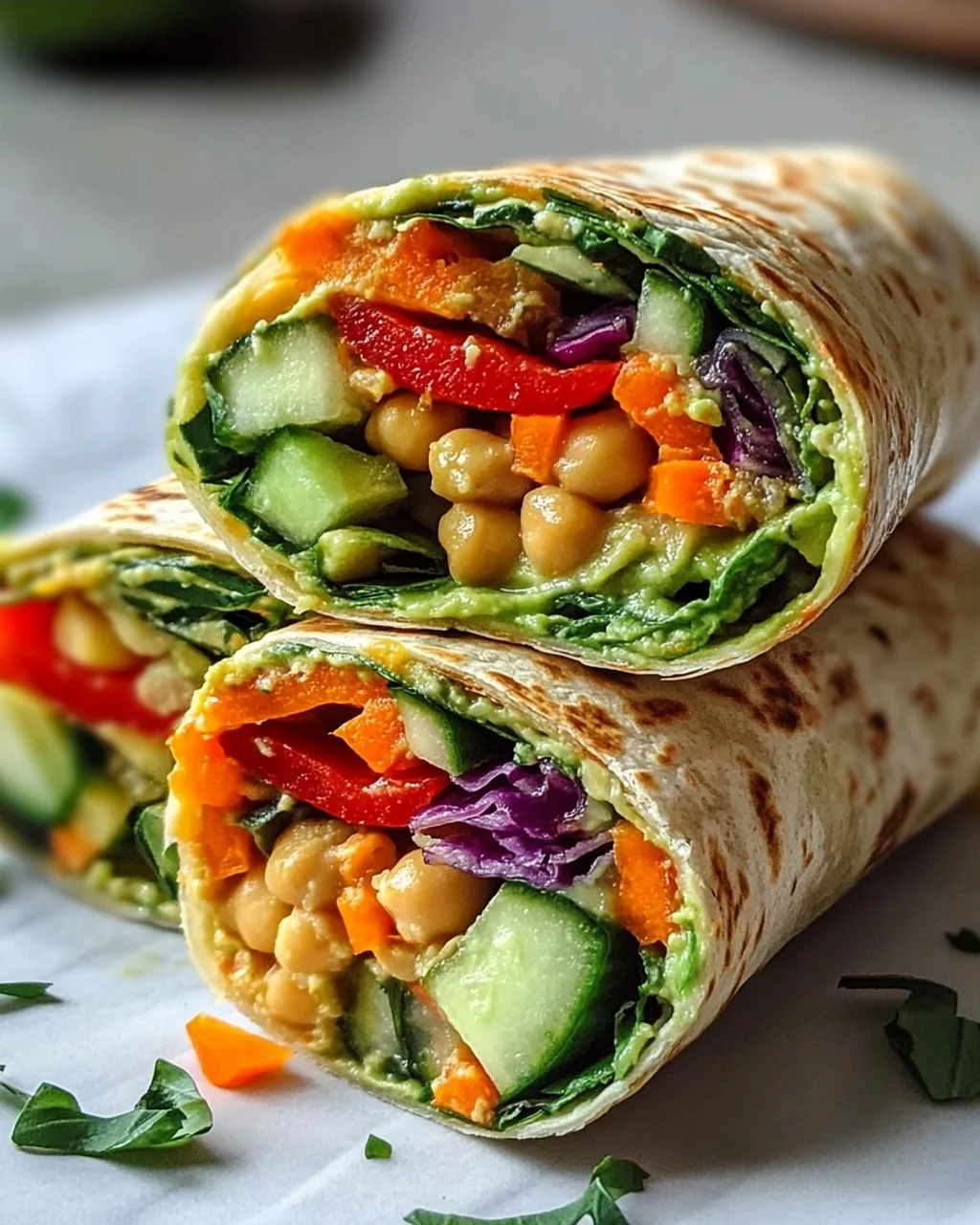 Leckere Vegane Veggie Wraps – Gesund und Einfach Zubereiten!