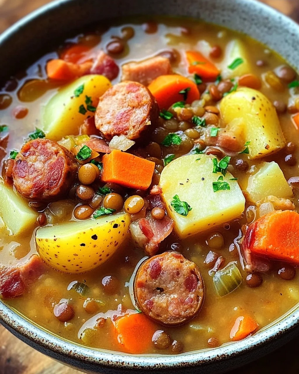 Linsensuppe Rezept klassisch