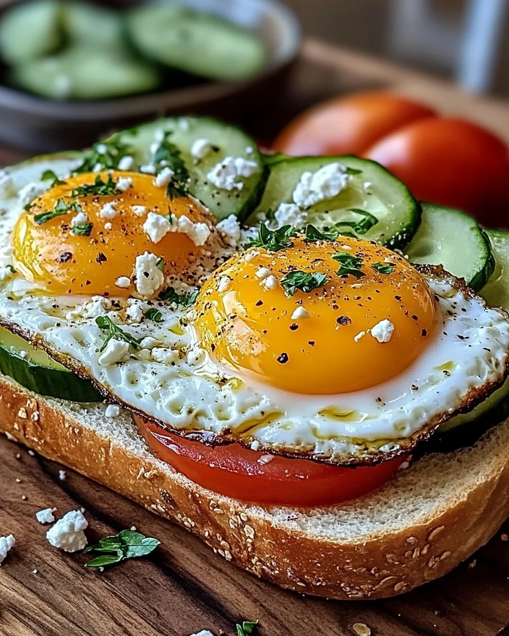 Mittelmeer Frühstücksbrötchen für den perfektem Start