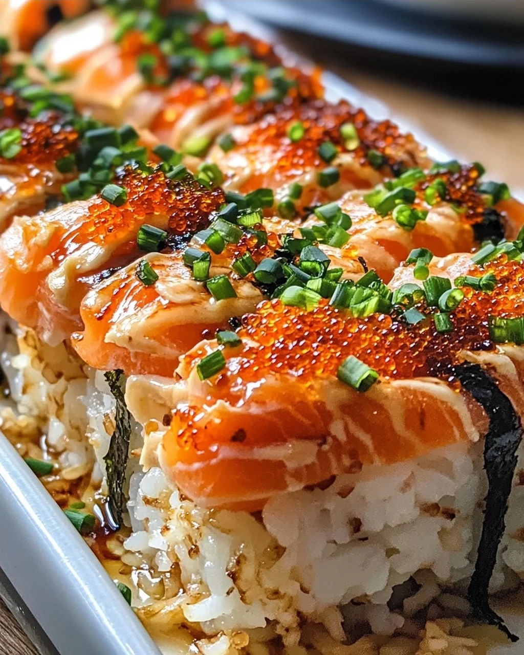 Spicy Salmon Sushi Bake: Leckeres Rezept für Sushi-Fans