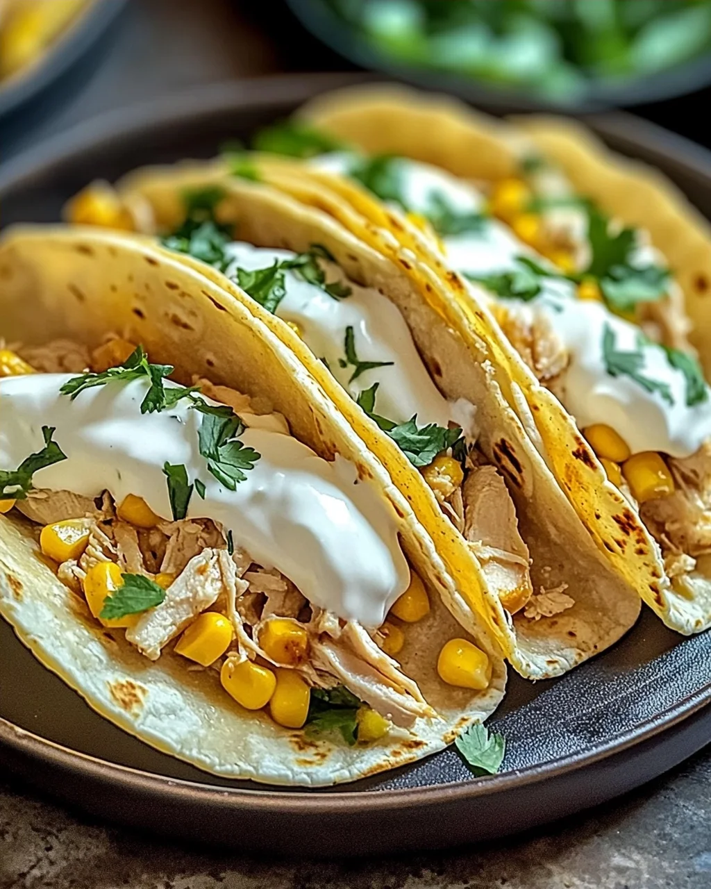 Weiße Hühner-Chili-Tacos für die ganze Familie
