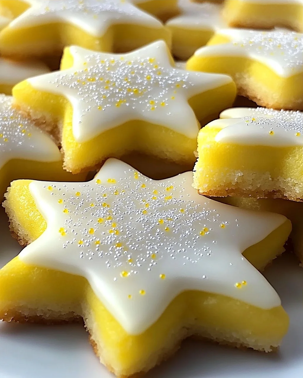 Zarte Zitronensterne – Ultimatives Rezept