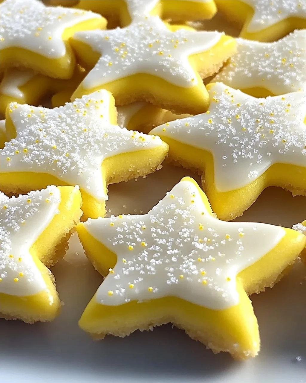 Zarte Zitronensterne – Ultimatives Rezept