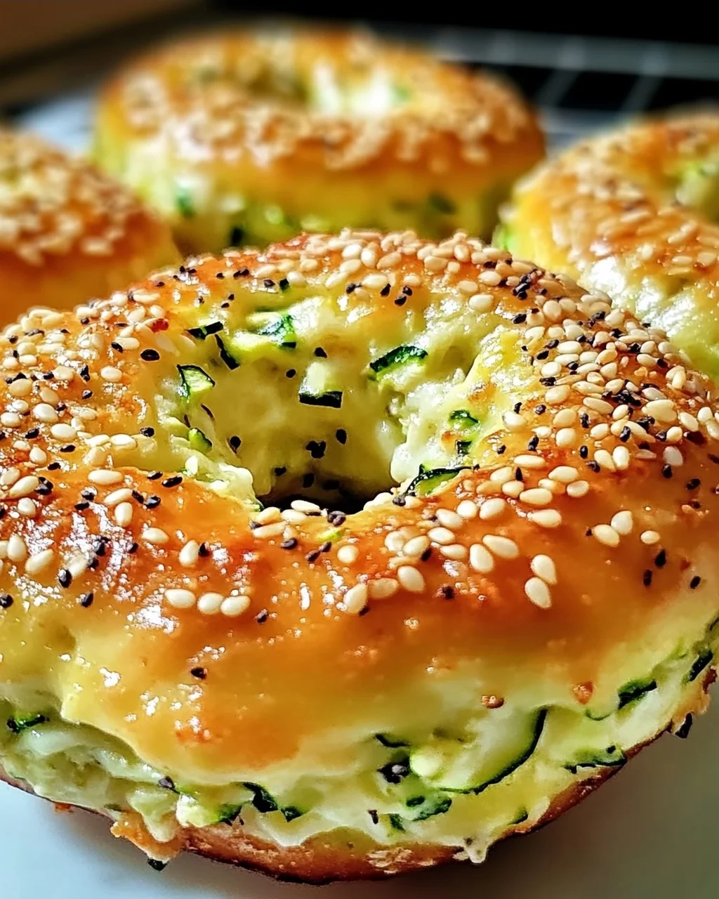 Zucchini Bagels: Gesund, glutenfrei und lecker